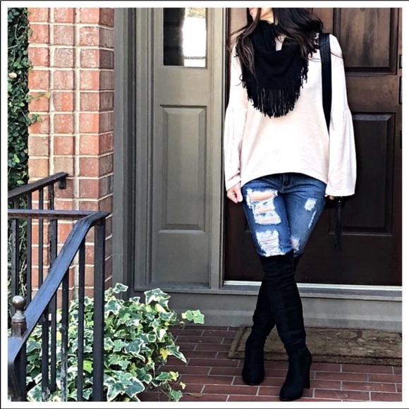 ✨LAST ONES✨Black best selling over the knee boots - Picture 4 of 7